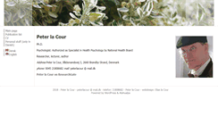 Desktop Screenshot of peterlacour.dk